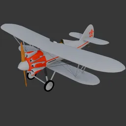 Biplane Boeing 100