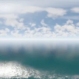 Ocean HDRI Daylight Sky