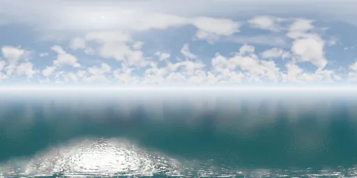 Ocean HDRI Daylight Sky