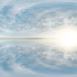 Soft Daylight Cloud Reflection