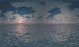 Calm Ocean Sunset
