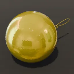 Christmas Ball Golden