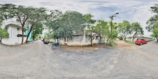 Suburban Street Morning HDRI
