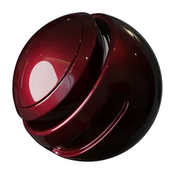 Cherry Metallic Car Paint