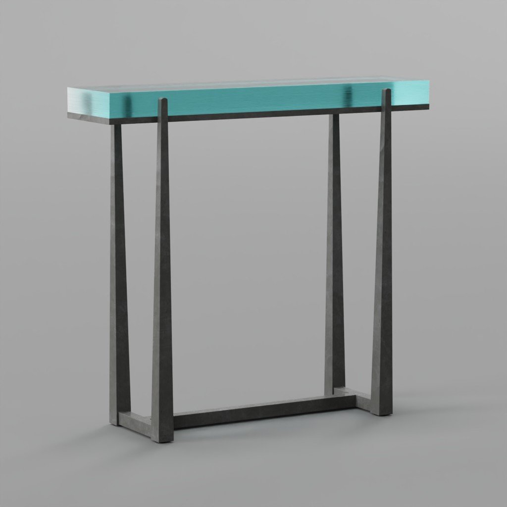 Console Table | Tables models | BlenderKit