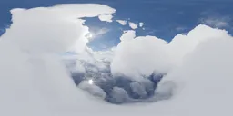 In Clouds Aerial Landscape