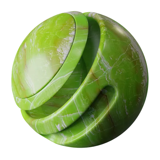 Green marble