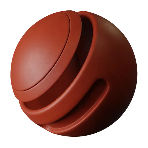 Orange matte metal