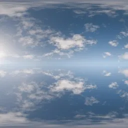 Soft Cloudy Blue Sky