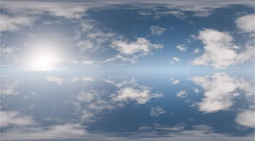 Soft Cloudy Blue Sky