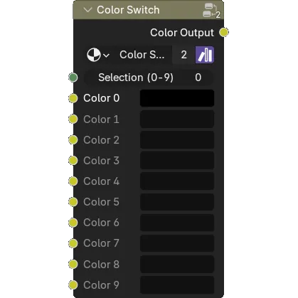Shader Switch: Color Selector