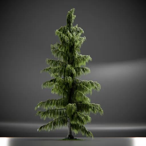 Tree Weeping Nootka Animated