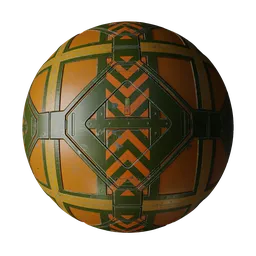 Highly detailed PBR Sci-Fi panel texture for 3D modeling and rendering, suitable for Blender and other 3D applications.