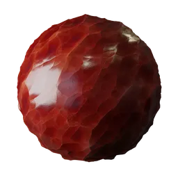 Red crystal