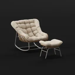 Lounge Chair & Ottoman