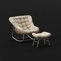 Lounge Chair & Ottoman