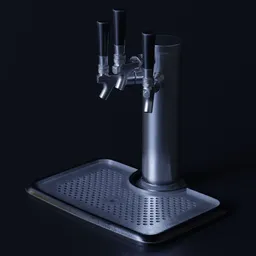 Beer Dispenser Triple Taps