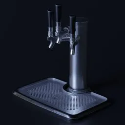 Beer Dispenser Triple Taps