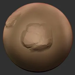 ER_Stylized Rock Stone Chunk