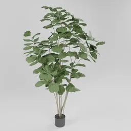 Faux Tree in Pot