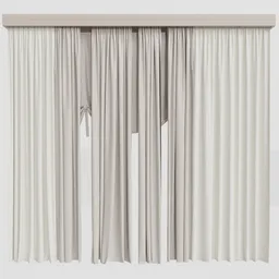 GD Roman and Cotton Curtain
