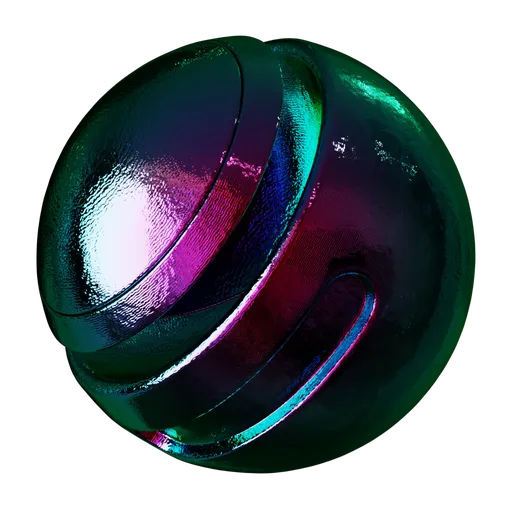 Iridescent Chameleon Metal