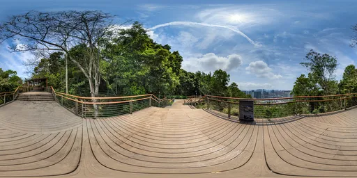 Observation deck during the day