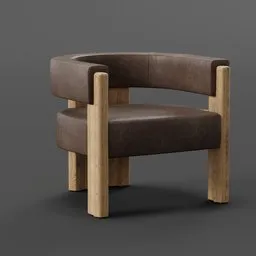 Lido Leather Chair