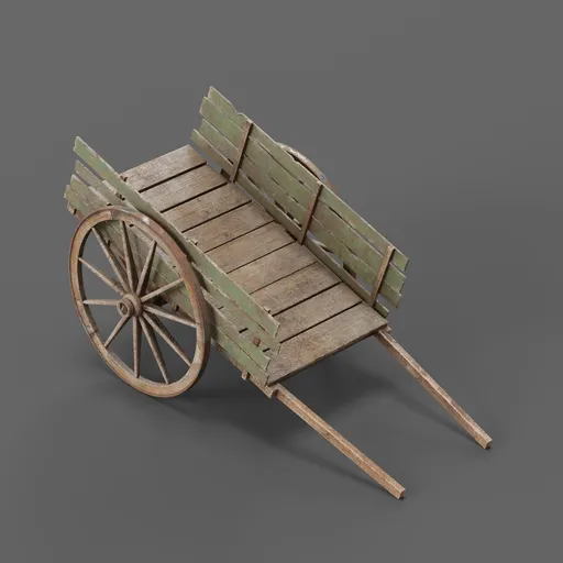 Old Wooden Cart