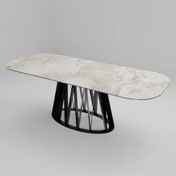 Dining table Patagonia Gold - 1
