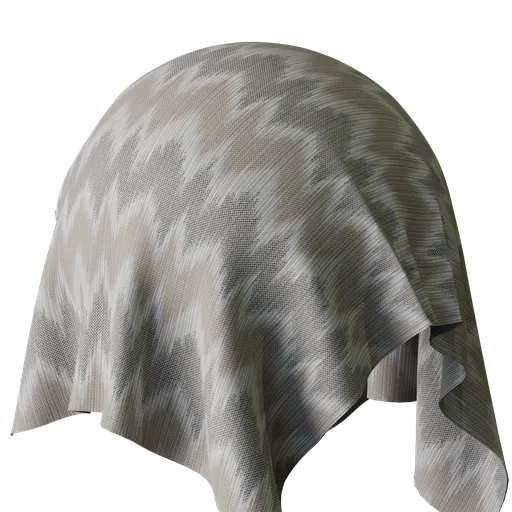 Herringbone Grey Jacquard