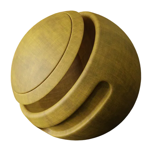 Simple yellow fabric