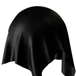 Black Satin Fabric