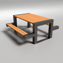 Bank-Tisch Kombination Falco