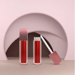 Liquid lipstick product mockup