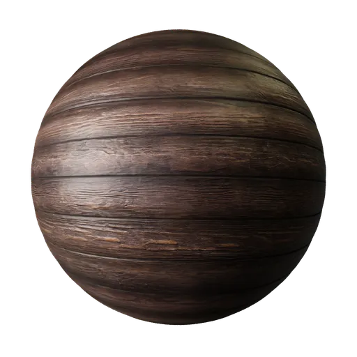 2K PBR wood texture for 3D materials with realistic displacement, suitable for Blender and other 3D apps.
