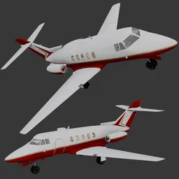Business Jet Raytheon Hawker 800
