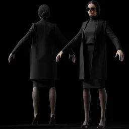 Business Lady. Office Girl. Secretary