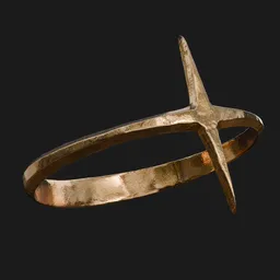 Realistic Ring High-Poly