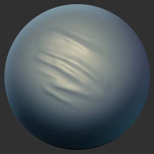 Blender 3D sculpting tool for creating realistic clothing wrinkles in digital models.