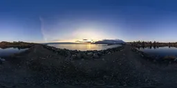 Sunset at Ocean Coast