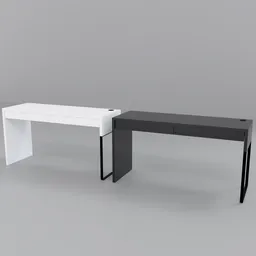 Small desk 142 cm Ikea Micke