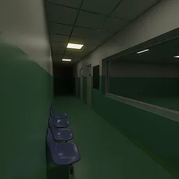 Liminal Hospital Corridor