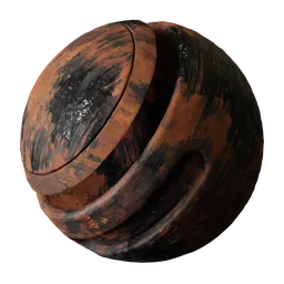 Black Rusted Metal