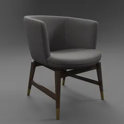 Baker Coupe Dining Chair