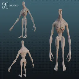 White Martian- Game Ready