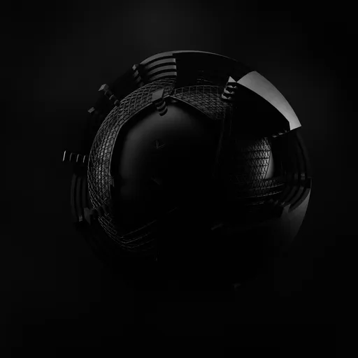 Futuristic Spherical Structure