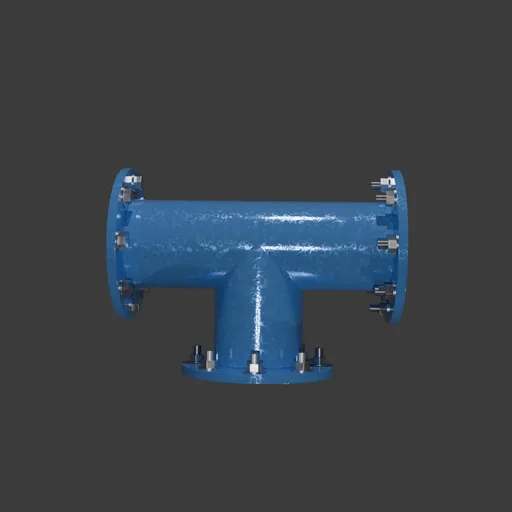 100mm Flanged Pipe