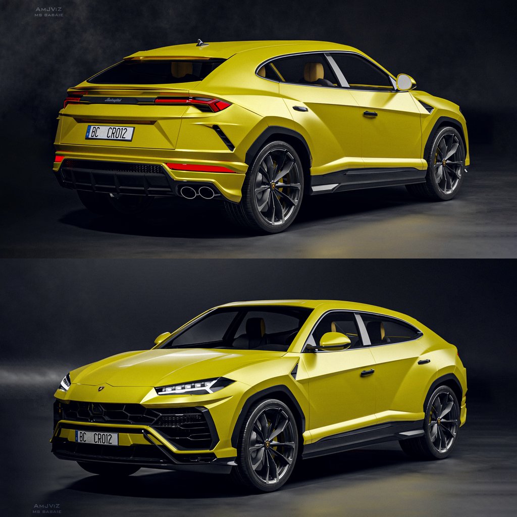 Lamborghini Urus - car | Modern Cars models | Blendkit
