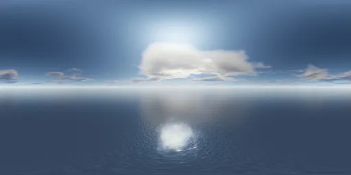 Clear Blue Ocean Midday